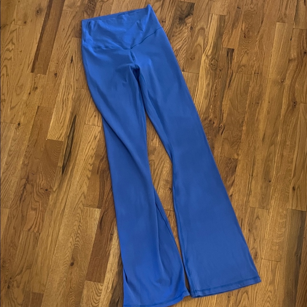Aerie Blue Flare Leggings